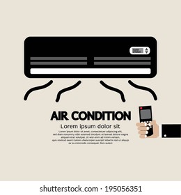 Air Condition Graphic Vector Illustration