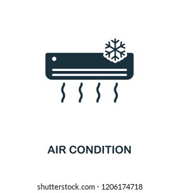 Air Condition icon. Premium style design from household collection. UX and UI. Pixel perfect air condition icon. For web design, apps, software, printing usage.