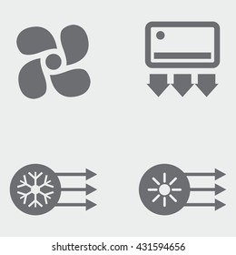 Air Condition Icons