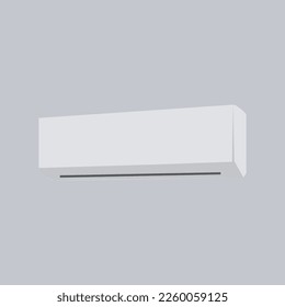 air conditioner. cool and cold climate control system. realistic conditioner
