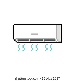 air conditioner cool pixel art