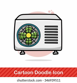 air conditioner doodle