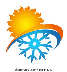 Air conditioner for home design vector