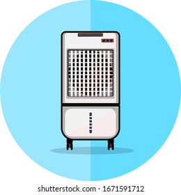 Raumklimagerät für Vektorillustration