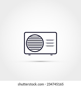 Air conditioner icon
