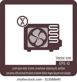 Air conditioner icon