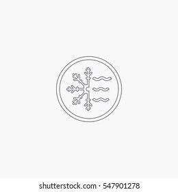 Air conditioner icon