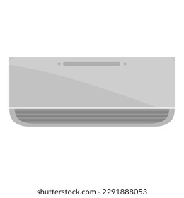Vector de dibujos animados de iconos de aire acondicionado. Sistema de vivienda. Sala de trabajo