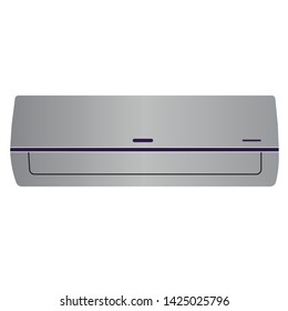 air conditioner icon. colored air conditioner isolated vector illustration