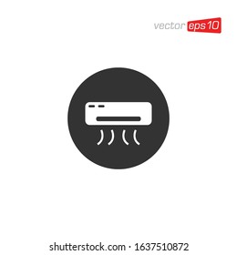 Air Conditioner Icon Design Vector
