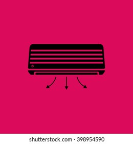 Air Conditioner icon. Eps-10.