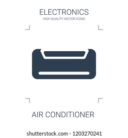 air conditioner icon. high quality filled air conditioner icon on white background. from electronics collection flat trendy vector air conditioner symbol. use for web and mobile