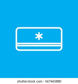 air conditioner icon illustration isolated vector sign symbol
