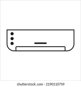 Air Conditioner icon logo vector design