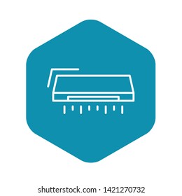 Air conditioner icon. Outline air conditioner vector icon for web design isolated on white background