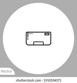 Air conditioner icon sign vector,Symbol, logo illustration for web and mobile