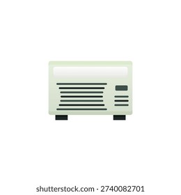 Air conditioner Icon, Simple Flat Design.