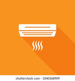 Air conditioner icon, stock vector, eps10.