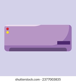 Air conditioner icon. Subtable to place on hotel, etc.