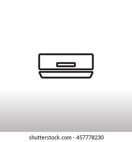 Air conditioner Icon Vector.