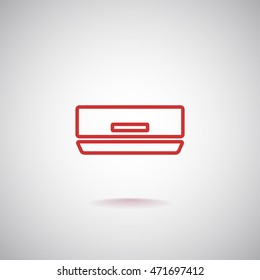  Air conditioner Icon Vector.