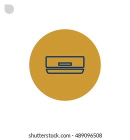  Air conditioner Icon Vector.