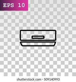  Air conditioner Icon Vector.