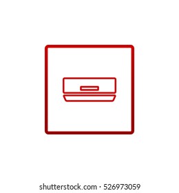  Air conditioner Icon Vector.