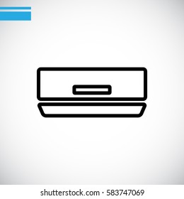  Air conditioner Icon Vector.
