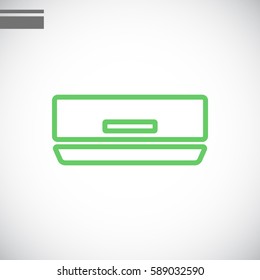  Air conditioner Icon Vector.