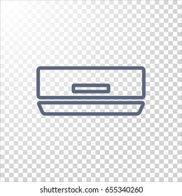  Air conditioner Icon Vector.