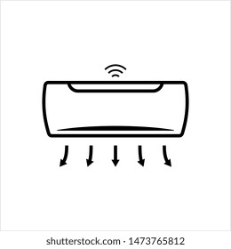 Air Conditioner Icon, Air Conditioner Vector Art Illustration