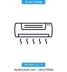 Air Conditioner Icon Vector Design Template