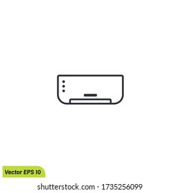 air conditioner icon vector design element eps 10