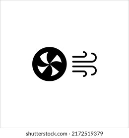Plantilla de diseño de vectores de iconos del acondicionador de aire. ilustración vectorial.