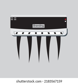 Air Conditioner Icon Vector Design Template