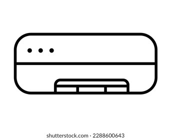Air Conditioner Icon Vector Design