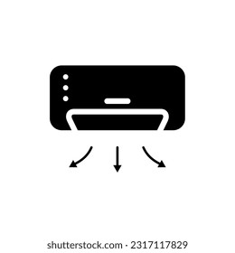 Air Conditioner Icon Vector Design