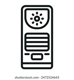 Air conditioner icon vector design templates simple and modern