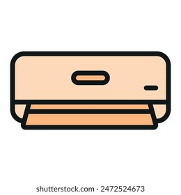 Air conditioner icon vector design templates simple and modern
