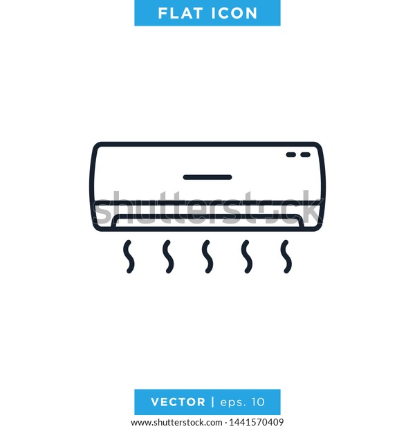Air Conditioner\
Icon Vector Design\
Template