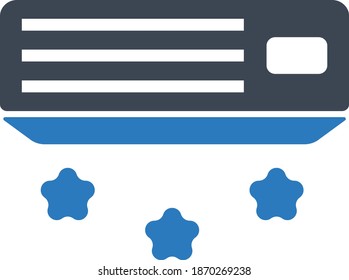 Air conditioner icon vector illustration