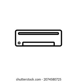 air conditioner icon vector illustration logo template for many purpose. Isolated on white background.