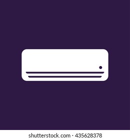 Air conditioner icon . Vector illustration