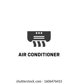 air conditioner icon vector. air conditioner sign on white background. air conditioner icon for web and app