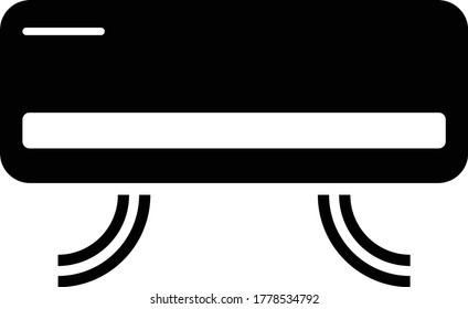 air conditioner ilustration vector icon