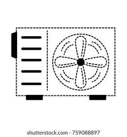 air conditioner isolated icon