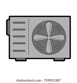 air conditioner isolated icon