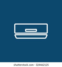 air conditioner line icon
