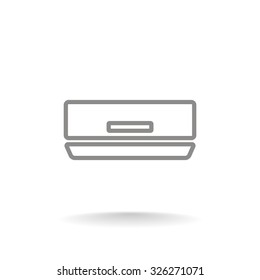 air conditioner line icon